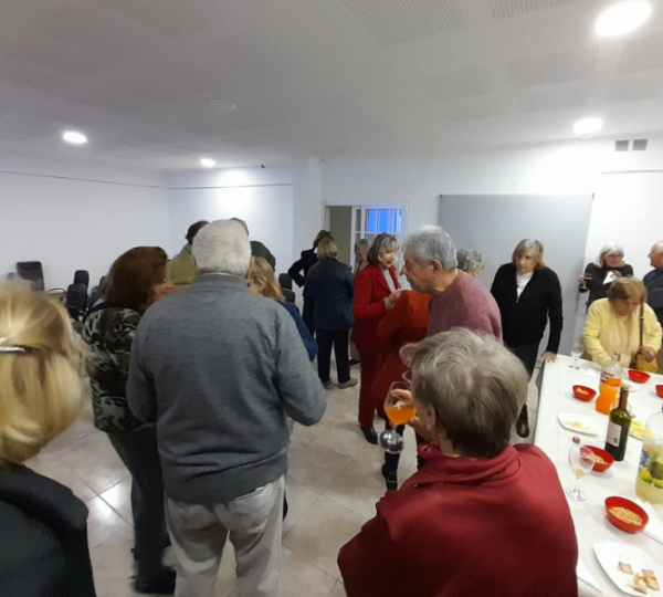 Los adultos mayores festejaron su día