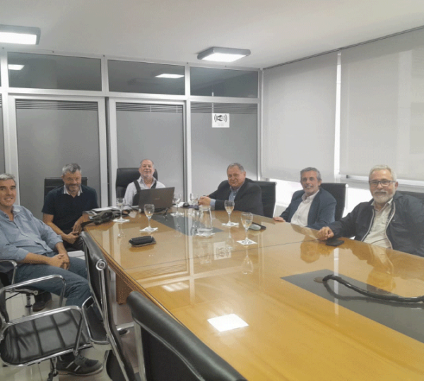 Nos visitó el diputado Fabián Rogel, Presidente del bloque JxER