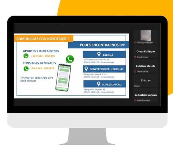 Charlas informativas para jóvenes profesionales