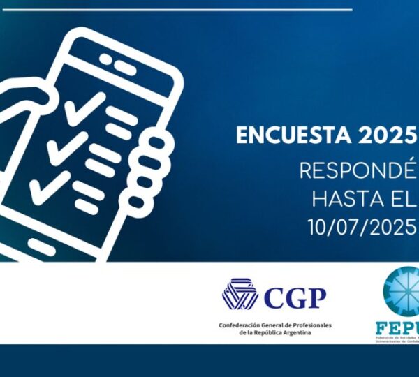 Ya podés participar de la Encuesta Nacional a Profesionales 2025