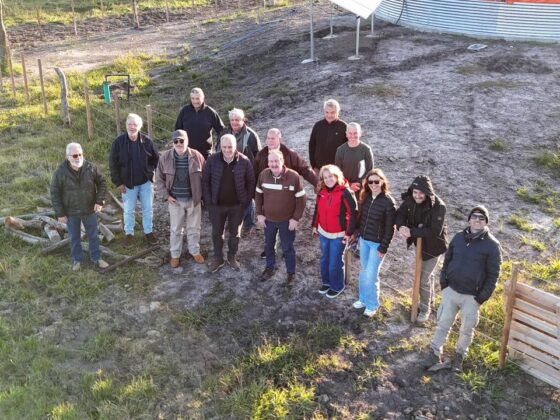 El Directorio recorrió el campo de Federal