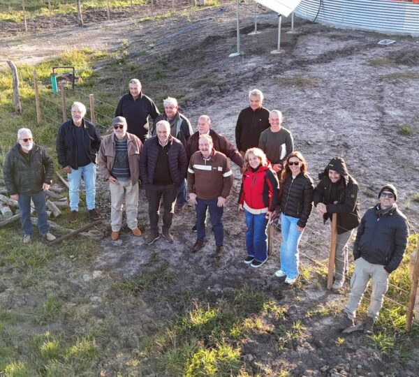 El Directorio recorrió el campo de Federal
