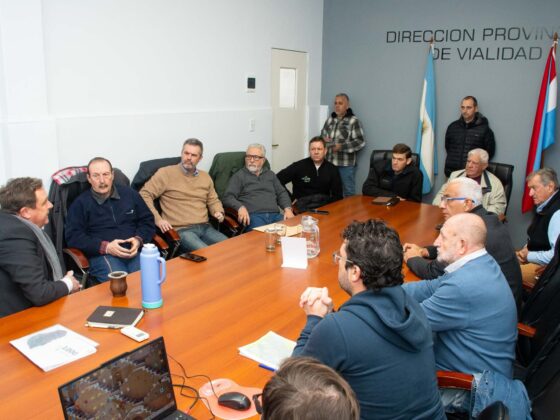 Caja Prever acompaña acciones para mejorar la conectividad rural en Federal