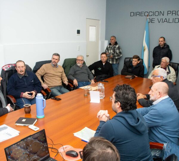 Caja Prever acompaña acciones para mejorar la conectividad rural en Federal